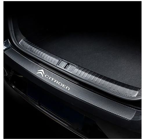 SEGSFGHD Coche Protector Parachoques Trasero, para Citroen C4 Grand Picasso/Grand C4 SpaceTourer 2015 to 2022,Antiarañazos Resistente Desgaste,Pegatinas Protectores Accesorios