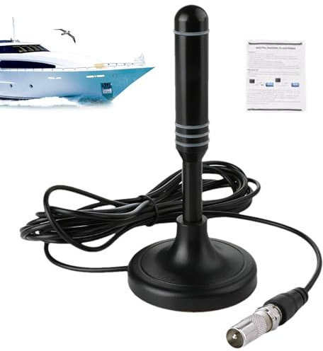 NOUVEAU AREUR HDTV - Antenne TV Intérieure À Gain Élevé Avec Signal Clair | Antenne Numérique Puissante Avec Réception Améliorée | L'anaine De Télévision Intérieure Pour Smart TV Prend En Charge Les C