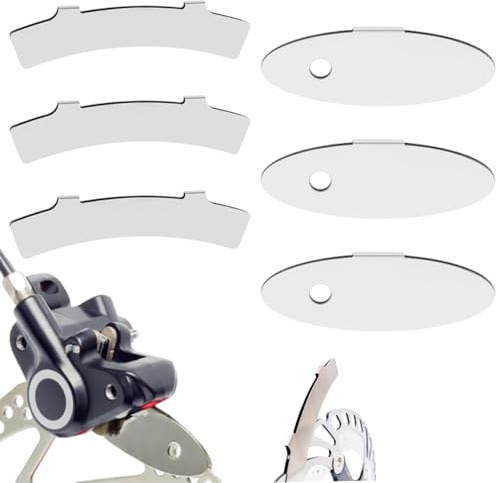NOPKESV 6 PCS Fahrrad Bremsscheiben Einsteller, Scheibenbremsen Einstellung Werkzeug, Edelstahl Richtwerkzeug Bremse, Fahrrad Scheibenbremse Korrekturwerkzeug (für Bike Repairing)
