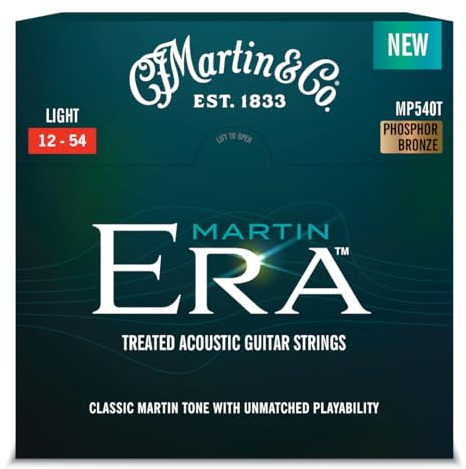 Martin MP540T Era Acoustic Guitar Strings, Light
