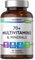 Multivitamin Tablets for Men and Women 70 Plus | 90 Count | with 32 Essential Vitamin and Minerals for 70+ | Suitable for Vegetarians | by Horbaach