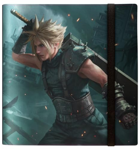 Ultra PRO - Final Fantasy x Universes Beyond Cloud/Sephiroth 12-Pocket PRO-Binder for Magic: The Gathering | TCG Card Collector Album, MTG Binder, Final Fantasy Card Binder, Deck Storage Binder
