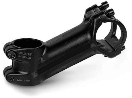 ZACUNXY Potencia MTB, Potencia Bicicleta Potencia de Manillar Bicicleta MTB 10, 17, 25 y 35 Grados, Aluminio, 70, 80 90 mm, Potencia 31,8, Piezas Mesa for(Matt-Angle35-100mm)