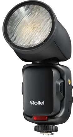 ROLLEI HS Freeze 1S - Aufsteckblitz I Blitzgerät I Kamera I Blitzschuh I 2,8“-Touchscreen I 2,4 GHz-Fernauslöser