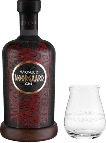 Wikinger Noorgaard Gin 0,7 Liter im Set mit Haithabu Glas
