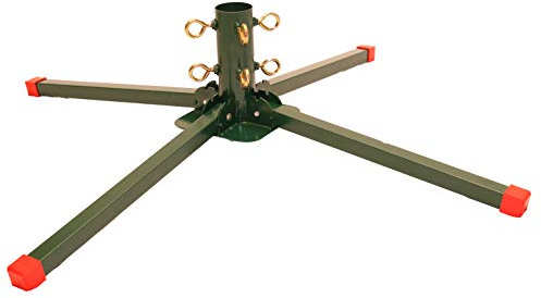 Goliath Welded Steel Artificial Christmas Tree Stand for Artificial Trees 9 to 14 Foot with a 3/4 inch to 2 inch Diameter (Width) Pole.