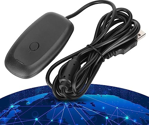 Longzhuo PC Receiver Wireless Gaming Controller Adapterkonsole, Xbox Wireless dapter für Microsoft Xbox 360
