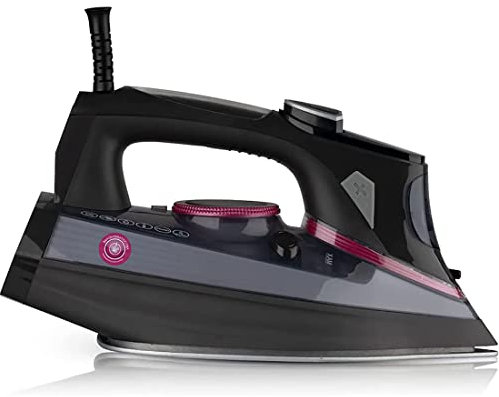 Plancha de mano 2 en 1, plancha de vapor digital, vaporizador de prendas de 2200 W, con ajuste, para reducir las arrugas del algodón, lana, seda, suave y segura para prendas delicadas como la seda y e