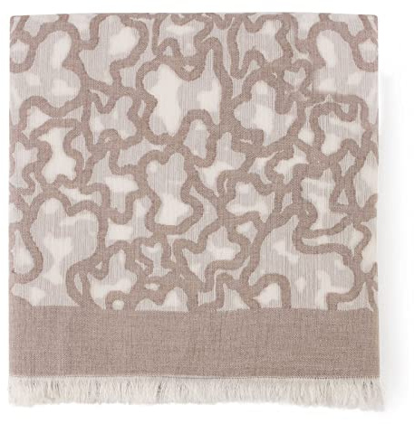 TOUS Foulard Kaos en color piedra