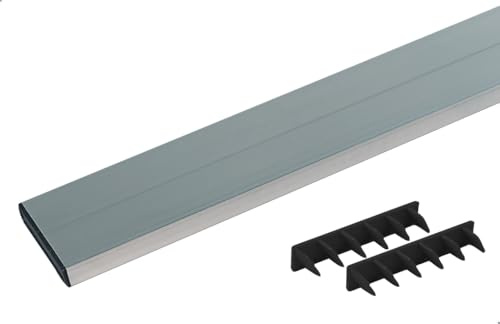 NESPOLI - Regla de albañil de aluminio, 1 m