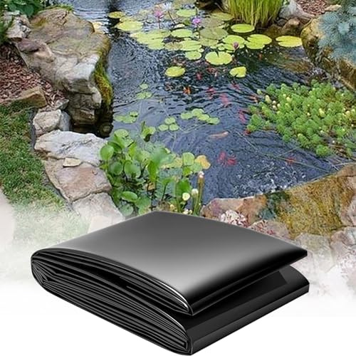 Telo protettivo per laghetto da giardino, resistente ai raggi UV, 3 x 2 m, resistente alle intemperie, prefabbricato per laghetti Koi, dimensioni disponibili: 3 x 6 m, 15 x 5 m, 11 x 10 m, 0,12 mm di