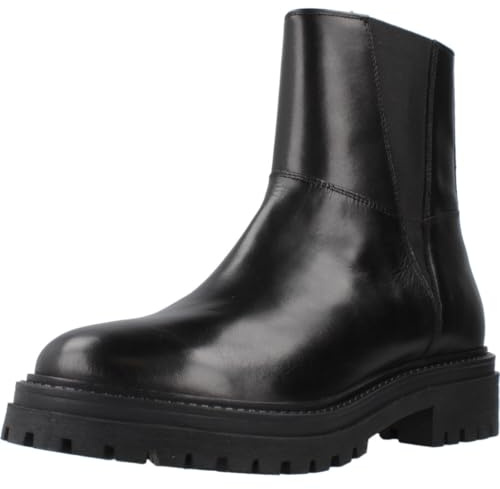 Geox D Iridea C, Stivale alla Caviglia Donna, Nero, 39 EU