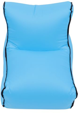 Amosfun Canapé Gonflable Portable Bleu Ciel Fauteuil D'extérieur Multifonction Coussin Gonflable Léger et Compact pour Camping Pique-niques Randonnée de Voyage