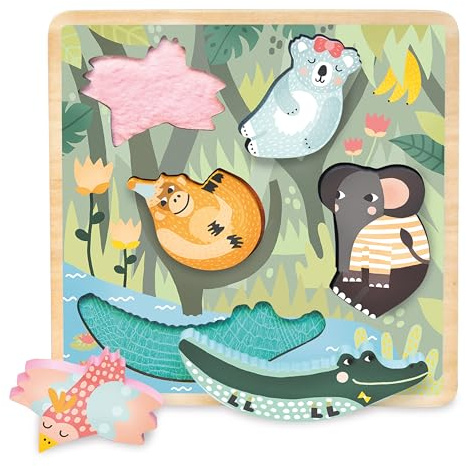 Vilac - Incasso touch Jungle Michelle Carlslund, 8502, multicolore