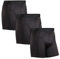 DANISH ENDURANCE Calzoncillos Hombre Boxer Deportivos y Ajustados, Ropa Interior Transpirable, Opción Larga, 3 Pack