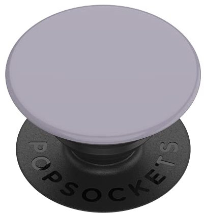 PopSockets PopGrip - Soporte y Agarre para Teléfonos Móviles y Tablets con un PopTop Intercambiable - Light Purple