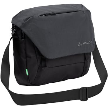 VAUDE Umhängetasche ROM S III, hochwertige Messenger Bag Herren & Damen aus recyceltem PET, wasserabweisende Schultertasche mit Notebook-Fach ideal für den urbanen Alltag