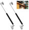 2 Piezas Amortiguador de Gas, 50cm 300N Amortiguadores Muebles Cocina Amortiguador Hidráulico Puerta Armario Pistones a Gas, Gas Struts für Küchenrank, Kleiderschrank Schrantür (50cm 300N)