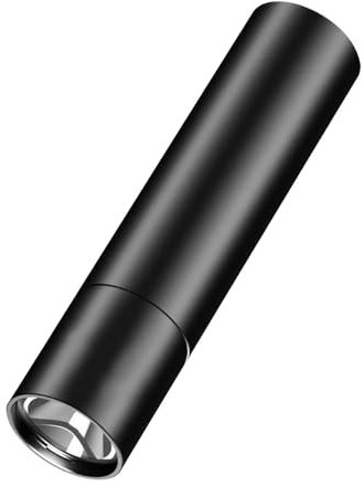 Torcia LED Ricaricabile USB - Strumento di Illuminazione in Lega di Alluminio per Esterni a Luce Forte, per Lavoro, Alpinismo, Campeggio, Escursionismo