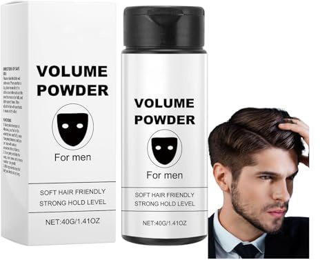Poudre de texture pour hommes, texture en poudre, volume pour cheveux, texture à base de poudre, poudre de coiffure, poudre coiffante avec texture, facile à appliquer, tenue forte, effet mat, poudre
