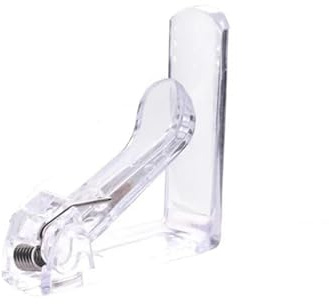 Dukklämmor, Dukklämmor Plast Transparenta 6x5,8 cm Förpackning med 4/6 st(6pcs)
