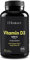Vitamina D3 Natural 4000 UI - Altamente Concentrada - con Aceite de Oliva Extra Virgen ECO para una Absorción Óptima - Favorece la Función Ósea e Inmunológica - Complemento Alimenticio - 365 Cáps