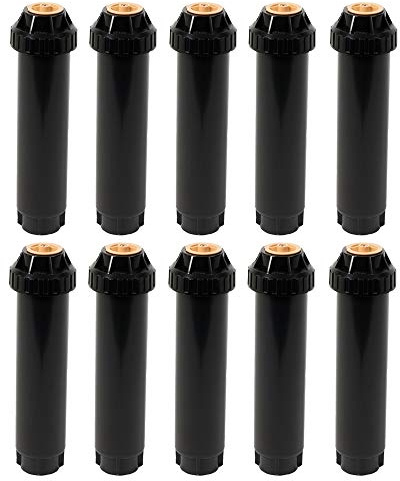 Global Material US-418 Difusor de riego, Alcance 5,20 Metros, Gris, 15.0x4.0x4.0 cm (Pack x 10)