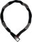 ABUS Lucchetto a catena Catena 6806K - per bicicletta leggero in acciaio temprato con tubo tessuto alla moda quadrata livello di sicurezza 6 85 cm Nero