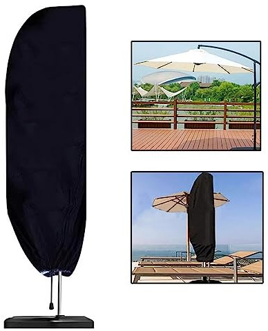 Funda Parasol Impermeable 2m-4m, Funda Sombrilla Grande De Jardin, Funda Protectora Sombrilla, 210D Oxford Antipolvo, Anti- Cubierta Para Sombrilla Exterior Con Cremallera 265x40/70/50cm ( Tamaño : 28