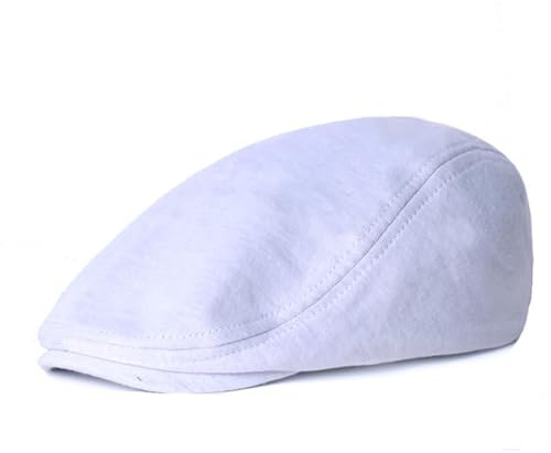 HNJKJEU Herren Schiebermütze Barett Cap, Herren Baskenmütze, Elastizität Schiebermütze Flatcap, Schiebermütze Flatcap Herren, Baskenmütze Newsboy Cap, Größe 58-60cm