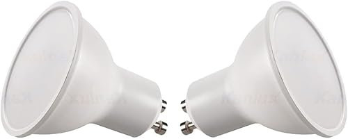 Stoents 2X 1.2W GU10 LED TOMI Warm White 3000K 105lm Lumens Equvilent 10W LED Light Bulb Downlight Spotlight Lighting Lamps Non Dimmable [Energy Class F]