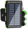 Batteria portatile Power Bank Solare 20000 mAh, caricatore con pannello solare, torcia LED e moschettone, strega ideale per campeggio montagna, escursionismo, camper, un prodotto ideale da regalare e