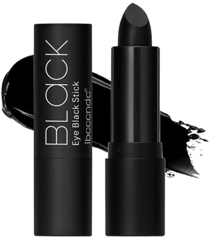 GXGM Crayon corporel en bâton de peinture, Bâtons de maquillage de peinture pour le visage et le corps, maquillage de fête d'art corporel d'halloween,Noir