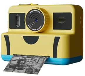 Instant Print Camera For Children Suitable For Girls And Boys Aged 4 And Above, Featuring A Dual-lens Camera With A 32GB Memory
