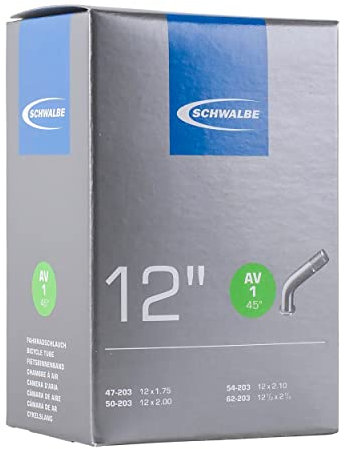 Schwalbe Fahrradschlauch, Schwarz, 47/62-203