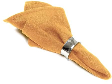 Tygservetter ockragul 100 stycken 40 x 40 cm bomull