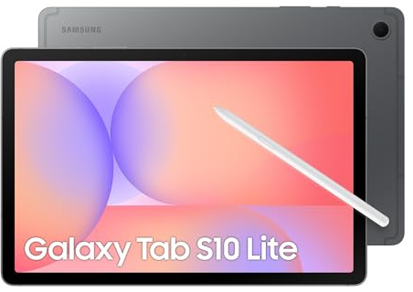 Samsung Galaxy Tab S10 Lite, AI Tablet, 6GB Memory, 128GB Storage, 10.9 90Hz display, S Pen Included, Long Battery Life, Grey, 3 Year Extended Warranty (UK Version)