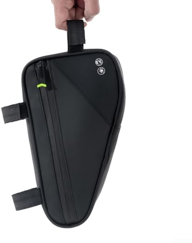 Byking Sac de vélo étanche pour cadre de vélo Noir