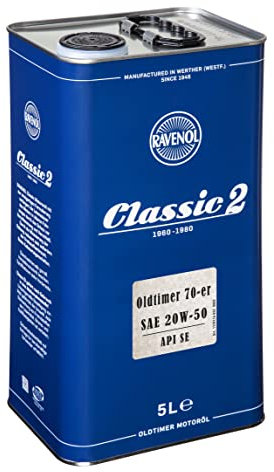 RAVENOL Oldtimer 70-er SAE 20W-50 API SE