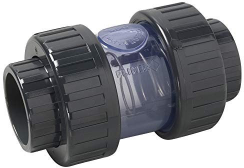 well2wellness PVC-Kegelrückschlagventil Trasparente Valvola Antiritorno Trasparente 63mm (200221-2)