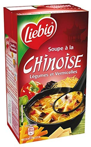 LIEBIG - Soupe À La Chinoise 7 Legumes Vermicelles 1L - Lot De 2 - meilleure offre