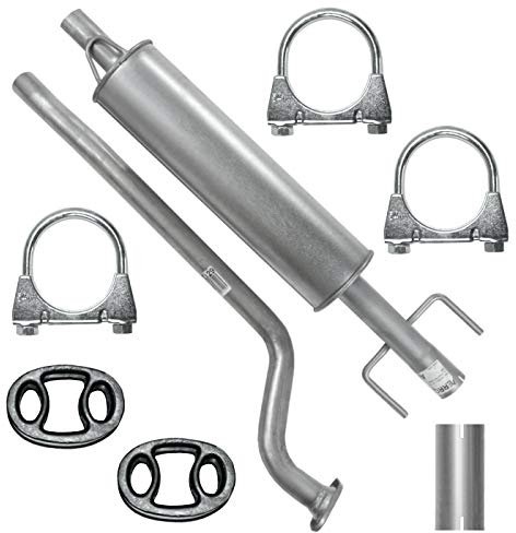 Adamot Mitteltopf Auspuff Mittelschalldämpfer für Opel Astra G 2 II 1.4i 1.6i