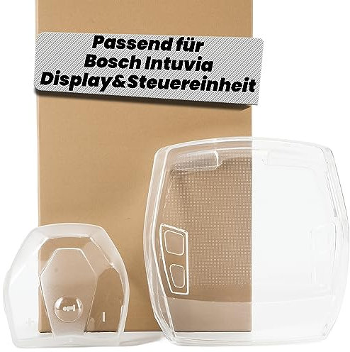Petellow Schutzhülle-Set passend für Bosch Intuvia Display und Steuereinheit - Displayschutz Controler Unit Cover vor Kratzern, Stößen - Schutz Cover