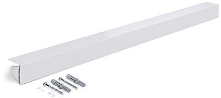 ERSATZKASSETTE DUSCHROLLO Weiss ODER SCHWARZ FÜR ERSATZROLLEN VON 60 cm BIS 180 cm (106 cm breit, Weiss)