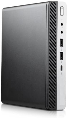 Mini PC EliteDesk listo para usar Intel Core i5-8400t Ram 16GB SSD 512 Pack Office 2021 Windows 11 Pro y Wi-Fi Stick (Reacondicionado)