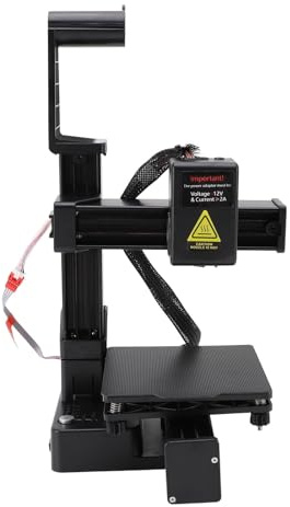 Naroote Desktop 3D-skrivare Lätt Nybörjarvänlig Enkel Montering för Hemmabruk Stöder 1,75 Mm Filament (#1)