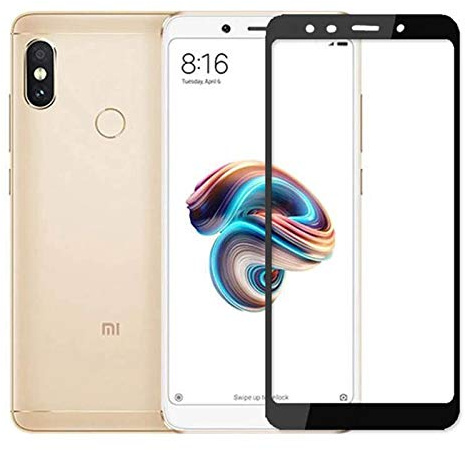 Protector Pantalla de Cristal Templado Completo - Xiaomi Mi A2 / Mi 6X - Negro