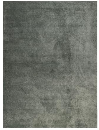 FRAAI | Home & Living Waschbarer Teppich - Clean Grün - 140x200 cm | Synthetik, Polyester - Kurzflor - Einfarbig - Waschbar in Waschmaschine - Modern - Wohnzimmer, Esszimmer, Schlafzimmer