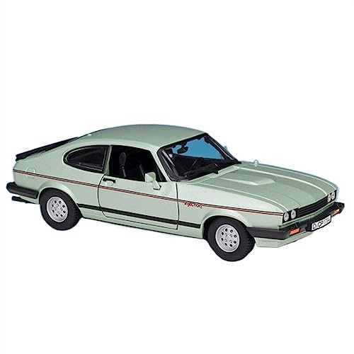 RSFIL Modellauto 1:24 Ford Capri Oldtimer Modellauto Metalldruckguss Miniaturauto Fertiges Miniaturauto