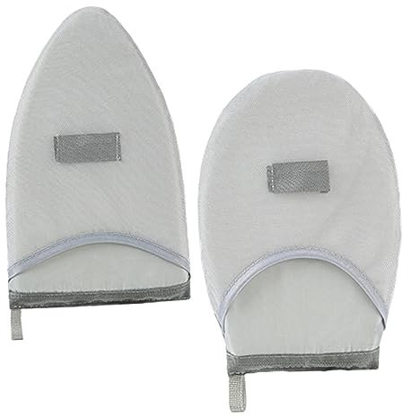 HONMEET Lot De 2 Moufles De Repassage Grands Modèles En Matériau Résistant Anti-vapeur, Protection Thermique, Unisexes, Pour Défroisseur Vapeur Portable à Domicile